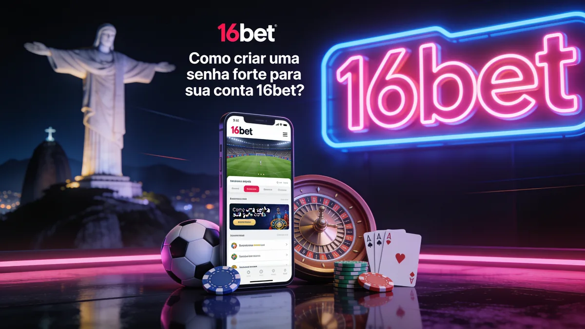 Como criar uma senha forte para sua conta 16bet?: guia de 16bet para jogadores no Brasil